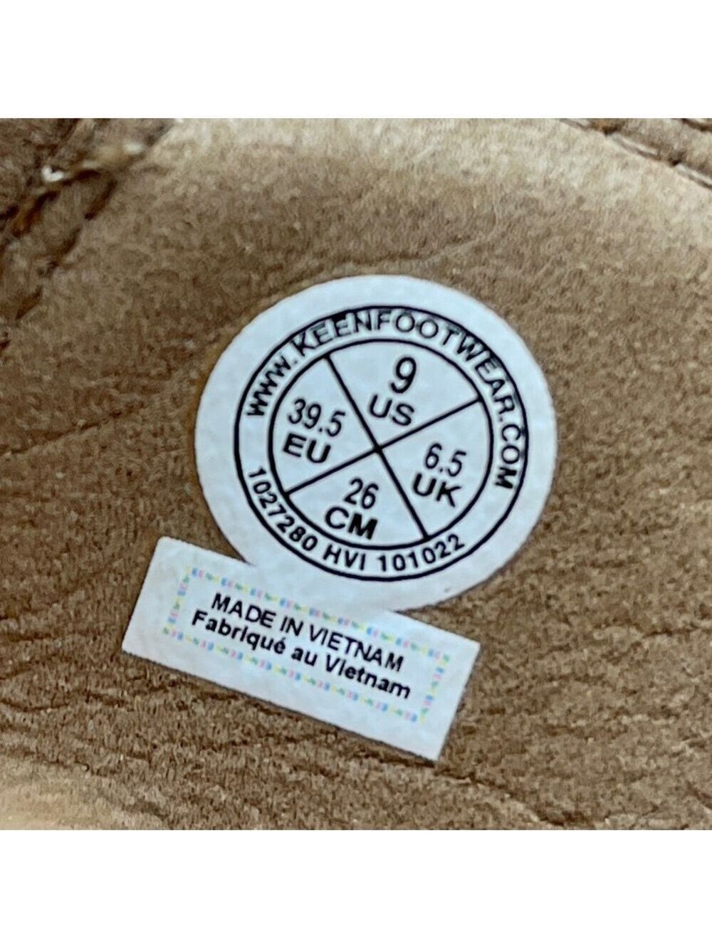 New Keen Elle Mixed Strap Casual Sandals Toasted Coconut/Birch size 9 - Picture 9 of 9